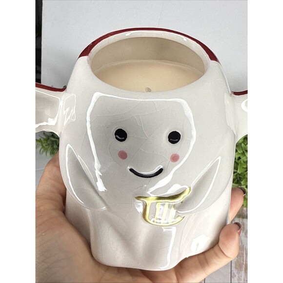 Goblins & Ghouls Devil & Angel Ghost Candle Jars – Large Ceramic Halloween Decor - Picture 7 of 10